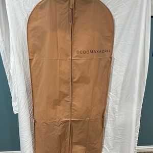 White BCBG Scalloped Skirt Dress